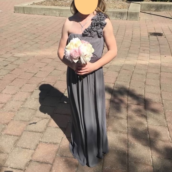 Dessy Girl Junior Bridesmaid’s Dress - Picture 1 of 5